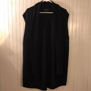 Long sleeveless vest